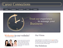 Tablet Screenshot of careerconnectny.com